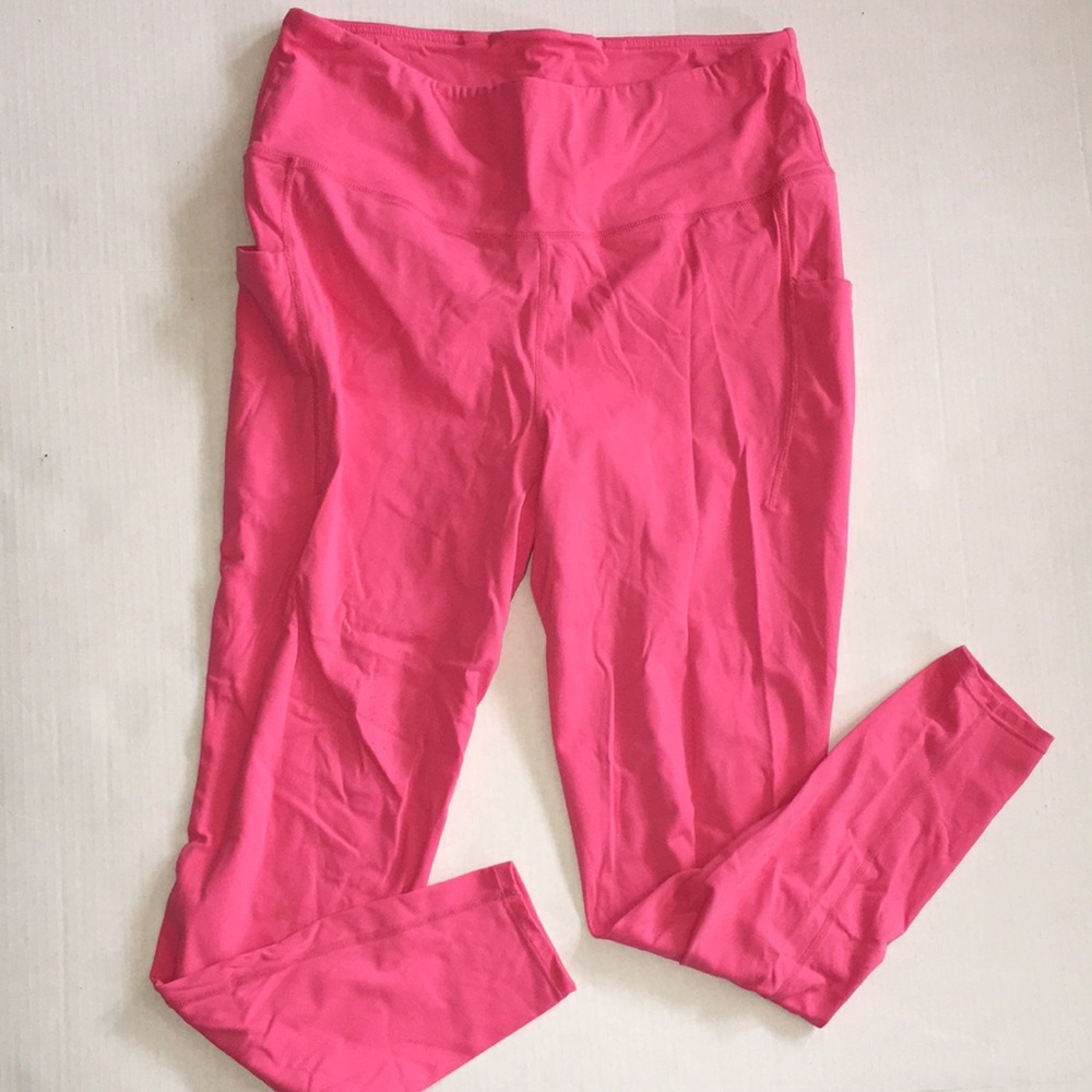 Baleaf Pink Athletic Leggings | Size XL